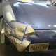Front bumper needs replacement with a straighter piece. Hood still to be repaired.